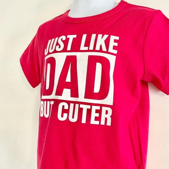 New Baby Boy’s The Children’s Place JUST LIKE DAD BUT CUTER Tee - Picture 3 of 6